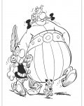 Asterix a Obelix omalovánky pro nejmenší k vytisknutí