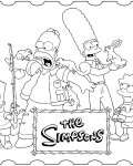Simpsonovi omalovánky pro kluky